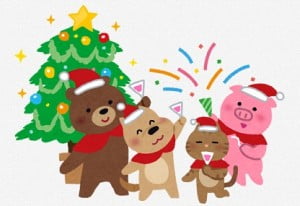 クリスマス会 子ども会 の案内状 招待状の作り方は 無料で使えるかわいいイラストはコレ もっちりタイム